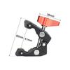 Aluminum Material Crab Clamp 3/8" Hole Magic Arm Clamp Versatile Camera Clamp  Camera Mounting
