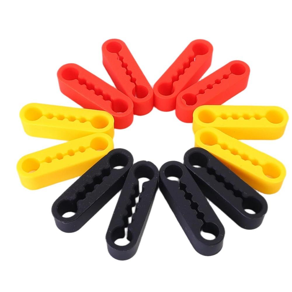 Car Door Lock Buffer Damper Silicone Cushion Auto Sound Deadening Mat Anti Shock Protection Pad Universal Lock Decor Accessories