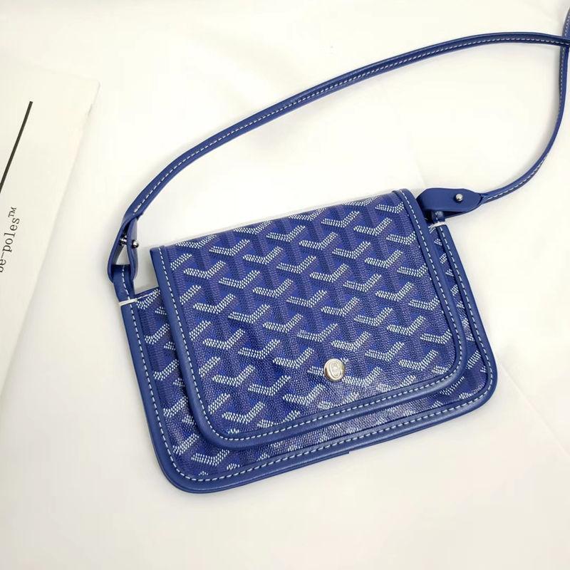 3-Layer Mini Crossbody Bag for Women, Lightweight PU Envelope Purse with Classic Print, Adjustable Shoulder Strap, Internal Document Pocket