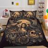 3D Beauty Skull Printing Bedspreads Twin Size Polyester Home Bedding Set Boy High Quality Home Duvet Cover Set