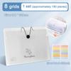 New 5/8/12 Grids A4 Document Bag Multi-Layer Waterproof File Folder Test Paper Storage Large Capacity Expanding Folder Students
