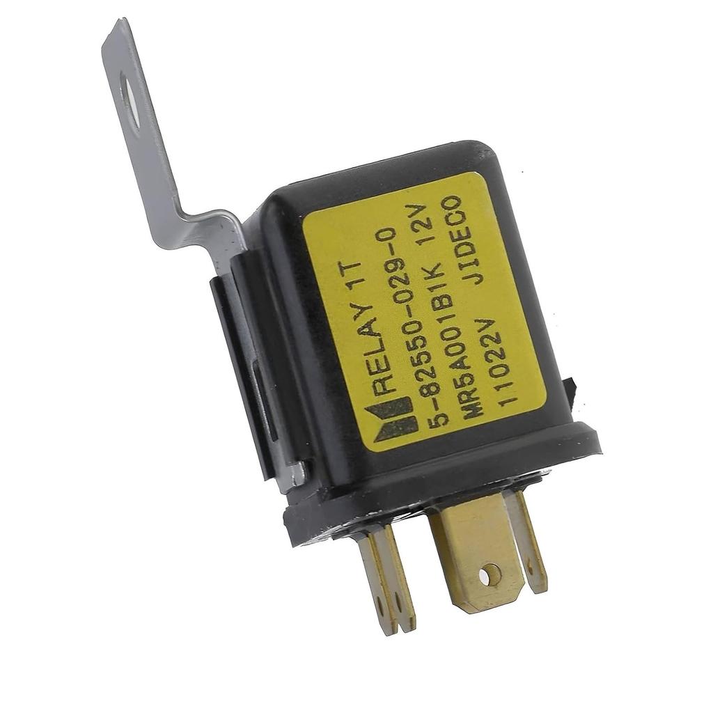 12V Start Relay 5-82550-029-0 Compatible for Isuzu C240 Forklift Part for Hitachi ZX16 ZX18 ZX25 ZX27U ZX35 EX40 EX45 EX50U EX55UR-3 EX58MU