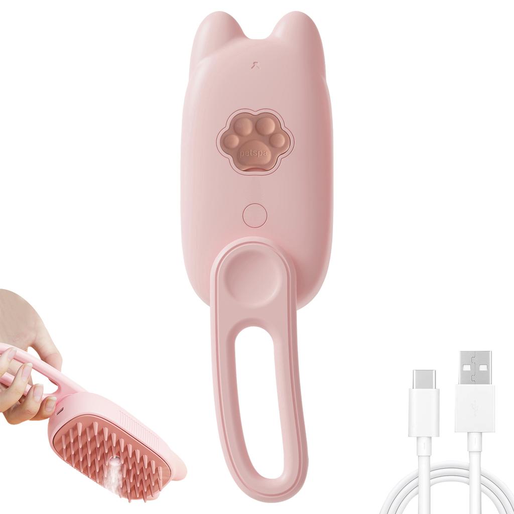 Dog Brush Electric Spray Pet Steam Brush Soft Silicone Pet Hair Removal Water Brush Dog Grooming Supplies Pet Accessories