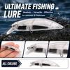 Unpainted Sinking Fishing With, Hard Short Lip Transparent Plastic Body 7.5g 6.5cm