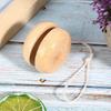 Wooden yo-yo for beginners, fun for both adults and children, paintable, perfect for Christmas or birthdays. [Product Code]