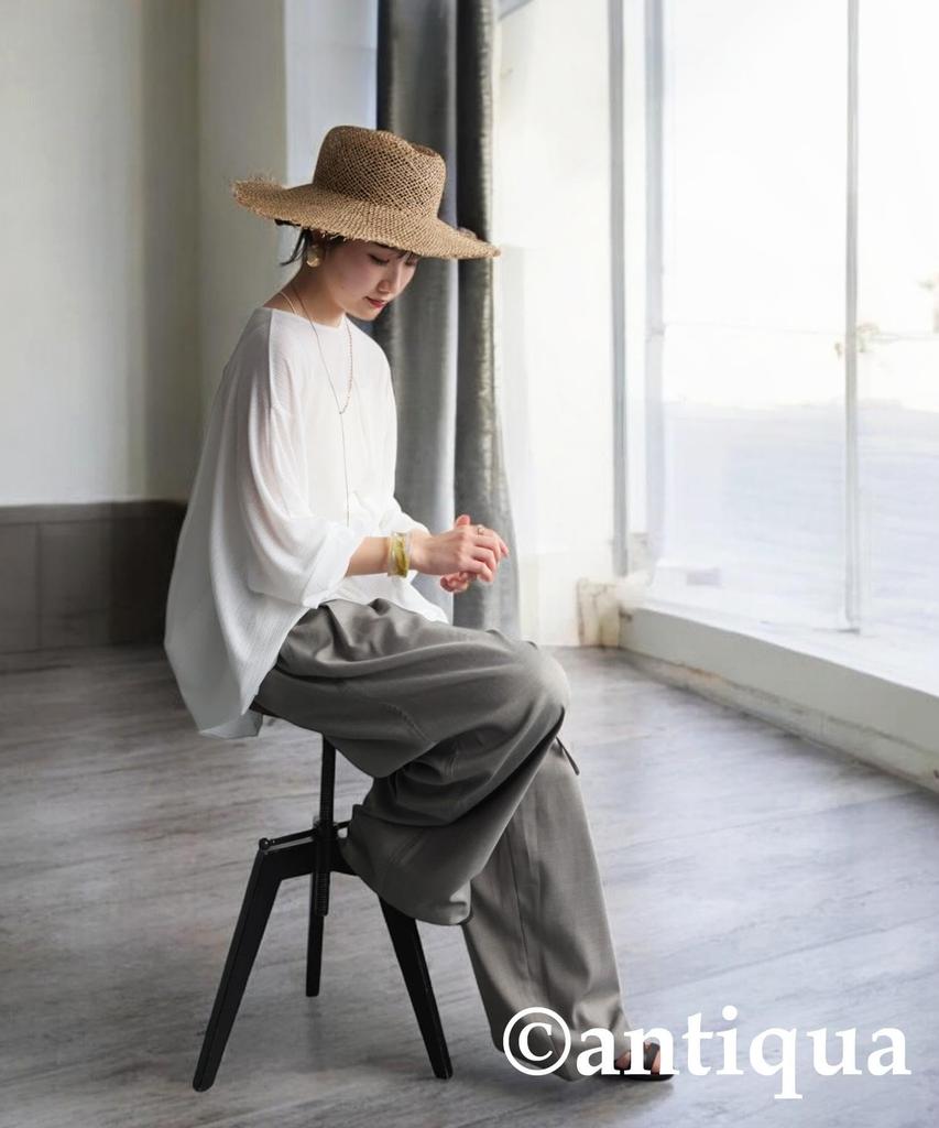 Antiqua Asymmetrical Cut and One Size White Women's Top, Sewn, PA-03799, 03,