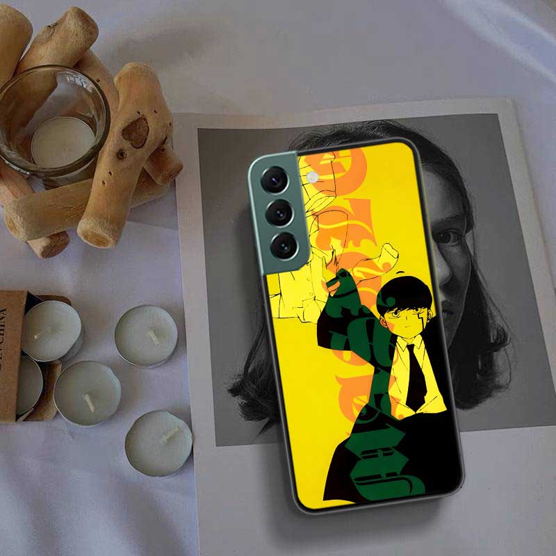 Mashle Magic and Muscles Phone Case For Samsung Galaxy S22 S25 Ultra S21 S10 Plus S26 Edge S20 S23 S24 FE Cover Silicone Sof