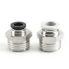1 Stück 1/8" 1/4" 3/8" 1/2" Außengewinde PC Pneumatikfittings Rohrverschraubung Schnellverbinder