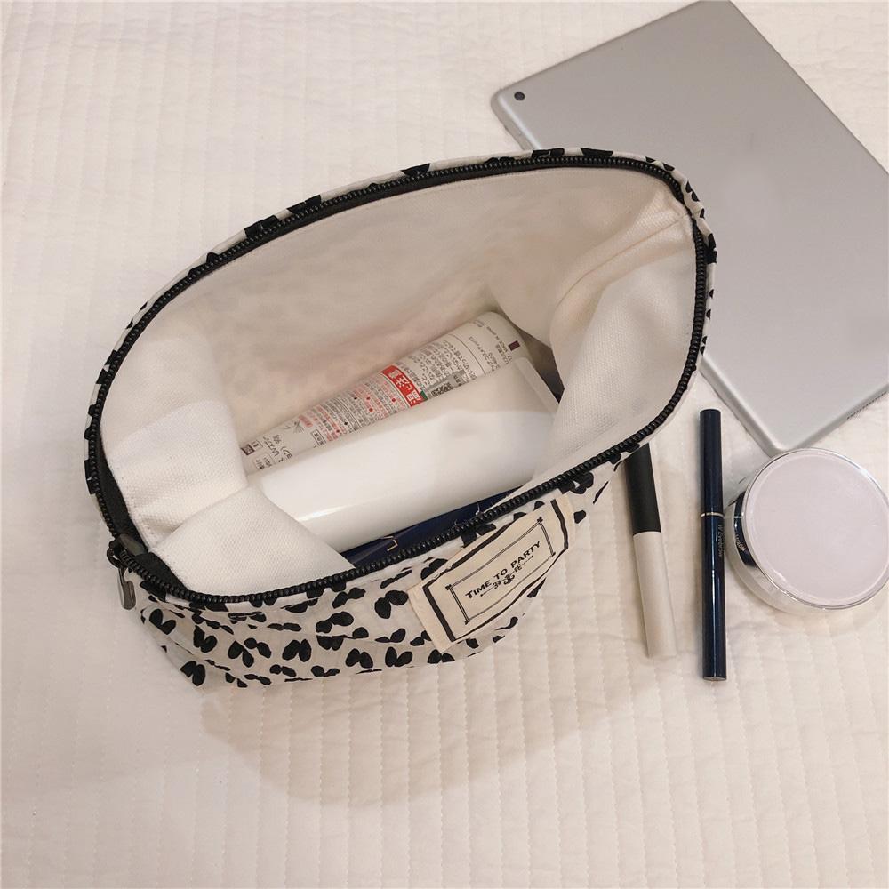 33 Printed Cosmetic Bag for Women,Small Makeup Organizer Travel Toiletry Zipper Bag