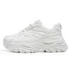 Men's Trendy Korean-Style White Summer Sneakers: Versatile, Thick-Soled Casual Sports Shoes for Teens and Dads