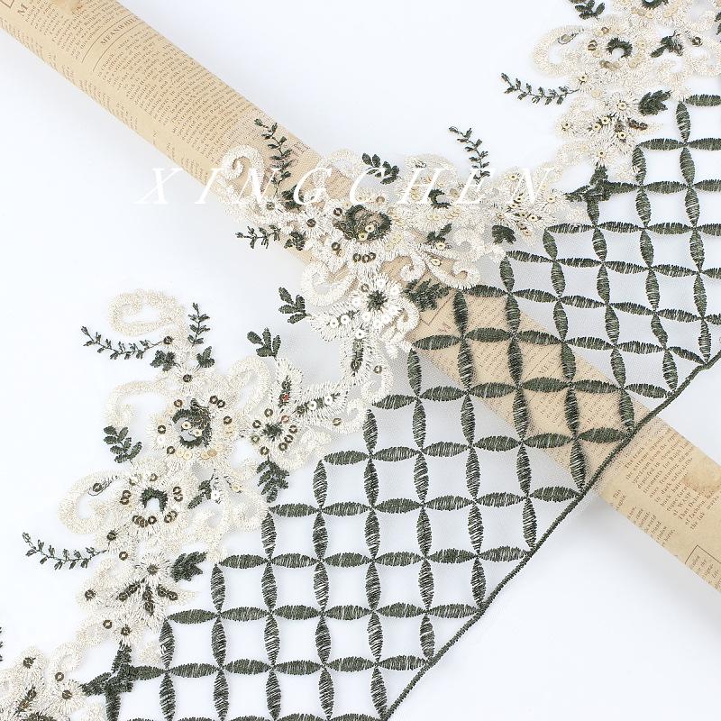 Star Lace Accessories Color Line Lace Gold Beads Clothing Accessories Skirt Hem Cuffs Lace Decorative Cloth