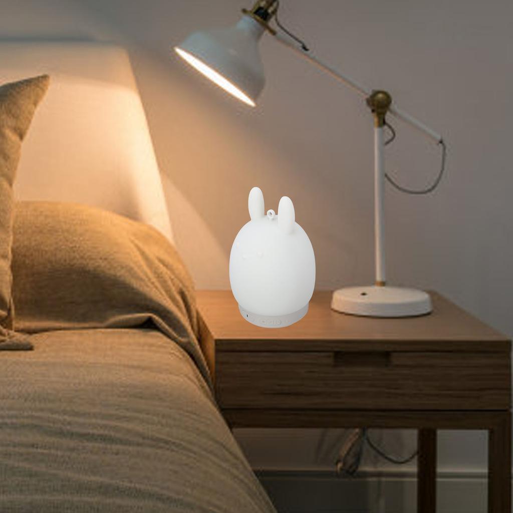   Speaker Night Light Dimmable 3 Brightness  s Lamp Sound Machine with White Noise for Sleeping