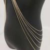 Multilayer Fringed Pearl Body Chain for Women Front Chest Chain Sexy Bikini Chain Necklace Evening Party Body Jewellery