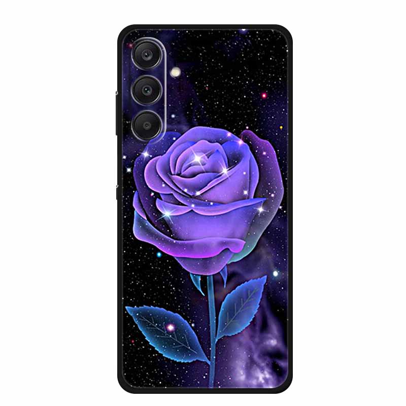 For Samsung Galaxy A36 5G Case Soft Silicone Cover Black Bumper TPU Phone Cases For Samsung A36 Case A 36 5G Funda Back Cover