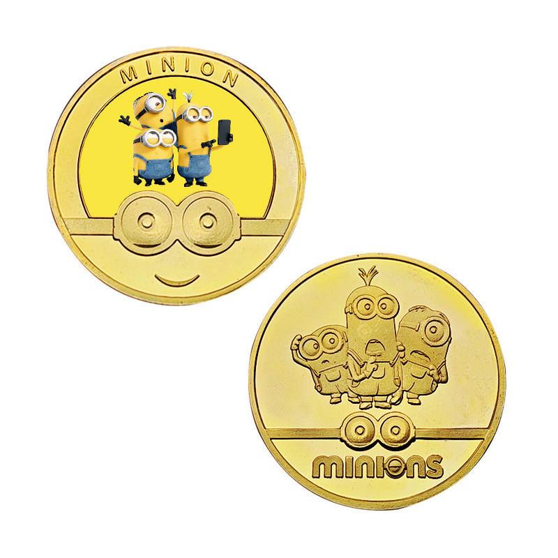 Adorable Minion Kevin Despicable Me Commemorative Coin Gift For Kids And Friends