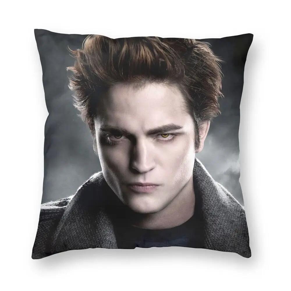 Die Twilight Saga Biss zum Morgengrauen Kissenbezug Schlafzimmer Haus Dekorativ Geschenk Kissenhülle Quadratisch Reißverschluss Kissenbezüge Satin Weich