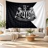 Newcastle United Football Wall Tapestry, Soft Fabric Wall Hanging, Decorative Backdrop For Bedroom Home Wall Art