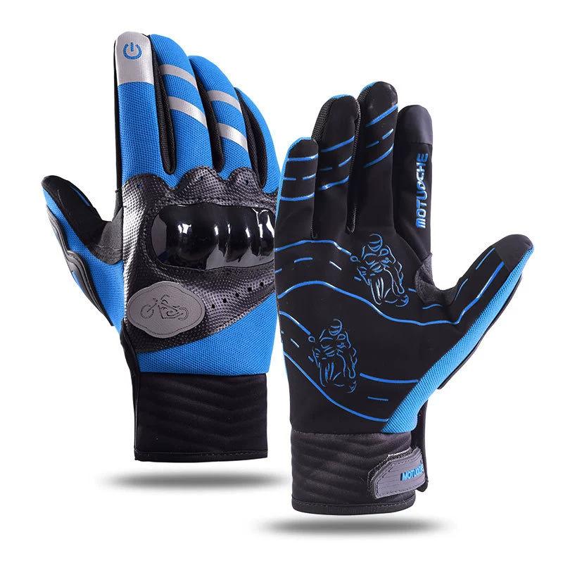 Cycling gloves motorcycle men's full finger cycling bicycle outdoor sports off-road racing non-slip and wear-resistant protection