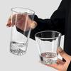 Christmas Gift High-end Milk Bubble Water Cups Japanese Style Fuji Mountain Glass Cup Heat-Resistant Tea Mug Bar Beverage Cup