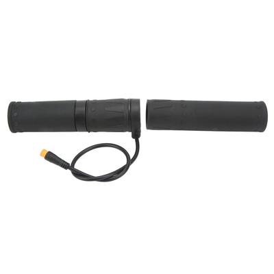 Electric Bike Throttle Grip Rubber Split Half Rotation with Waterproof Joint Bike Twist Throttle