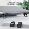 2Pcs Foldable Laptop Stand Portable Laptop Stand Invisible Cooling Laptop Stand Cooling Office Footpad Notebook Tablets