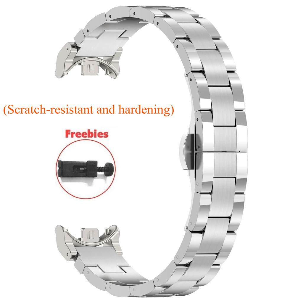 Luxury Titanium Alloy Strap for Xiaomi Smart Band 9 Fashion Style Metal Bracelet for Mi 8 NFC Watch Band