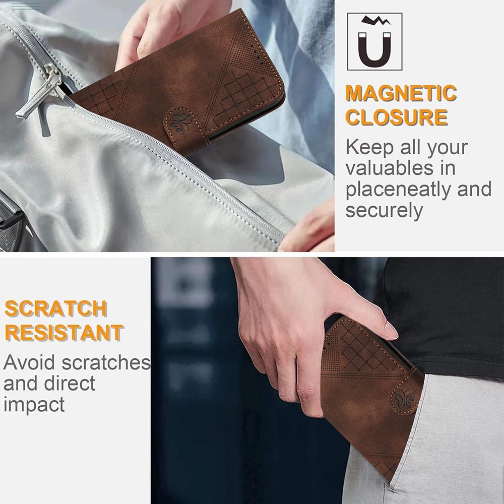 Leather Wallet Case for TCL 30 Plus 40 NxtPaper SE XL XE 305 306 30E 30T AL02 T603DL T610K T671G T507U T506D Stand Phone Cover