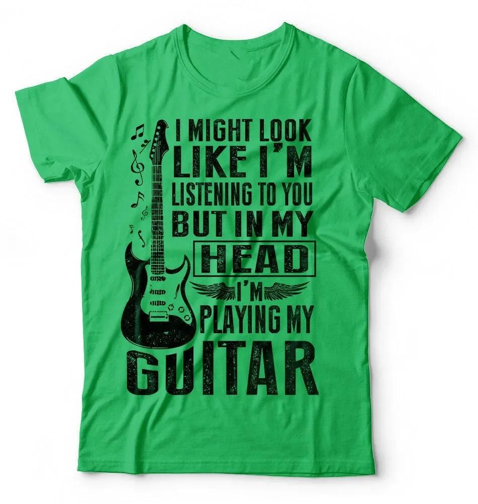 Guitar Player Funny Music Musician TShirt Summer Cotton Short Sleeve ONeck Mens T Shirt New S3XL
