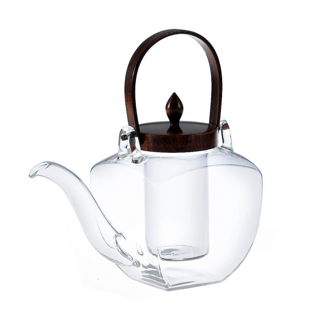 

Hirota Glass Square Pot, Lacquer, 450ml, 154-GT