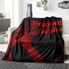 1pc dragon guitarThemed Blanket Soft Flannel All Season Cozy Throw with Bold Graphic Print, Travel, or Holiday Gift for Family & Friends