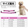 NESTROAD Adjustable Dog Reflective for Nighttime Suitable for and Large All Breathable Training Easy to Put Durable Collar, Use, Small, Medium, Dogs,