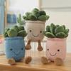 Creative Plush Tulip Succulent Ornaments – Fun Simulated Potted Decor for Home, Study, or Living Room