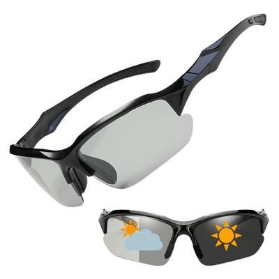 Stomo Polarized UV400 for and with Case Photochromic D. UV-Sensing Sunglasses, Color-Changing, Photochromic, Protection, Anti-Slip, Unisex, Golf,