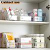 2Pcs/3Pcs/4Pcs Clear Fridge Organizer Open Drawer Snack Storage Box Multifunctional Container For Home
