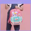 Adorable Kids Cartoon Backpack Large Capacity Breathable Animal Design For Boys And Girls