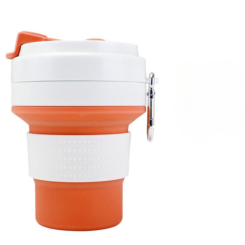 350ml Tumbler Home Office Leisure Coffee Cup Portable Edible Silicon Folding Bottle