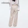 Edition Women's Linen Casual Straight-Leg Trousers