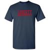 Liberty University Flames Basic Block T-Shirt - Navy