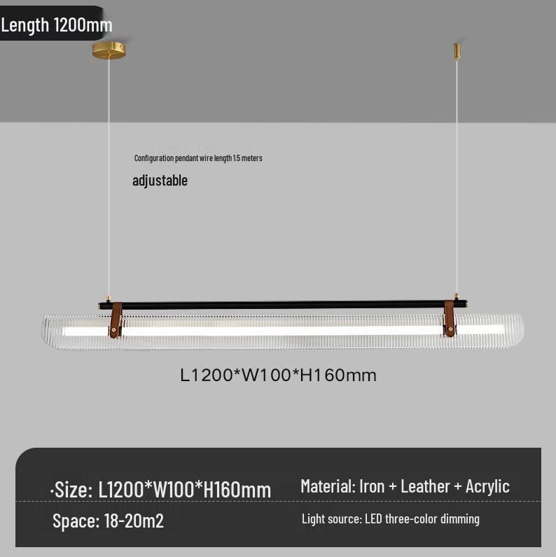 Modern Minimalist Designer Chandelier for Dining Tables, Bars, and Offices