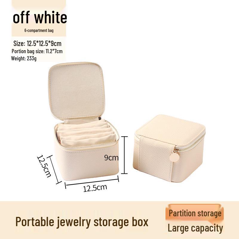 2025 Portable Jewelry Organizer: Travel Storage Bag for Earrings and Studs
