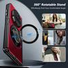 Matte Solid Color Phone Case for Honor Magic V3 v3 Hard Shell Protection Shockproof Film Protector with Holder Cover