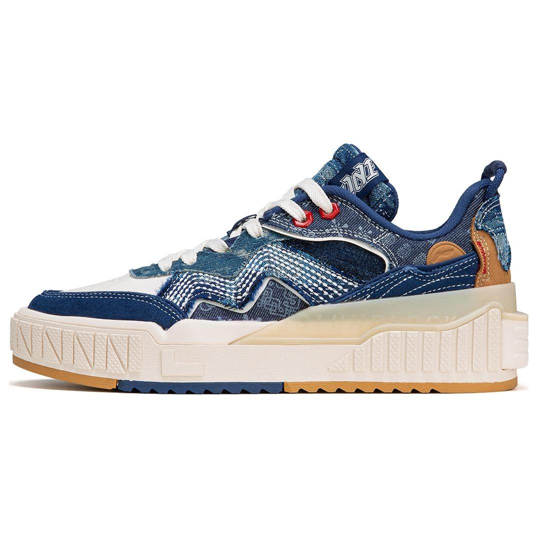 Li-Ning 001 Unblock Skate Shoes Jeans Blue Men s AGCT085-1 EU 39⅔