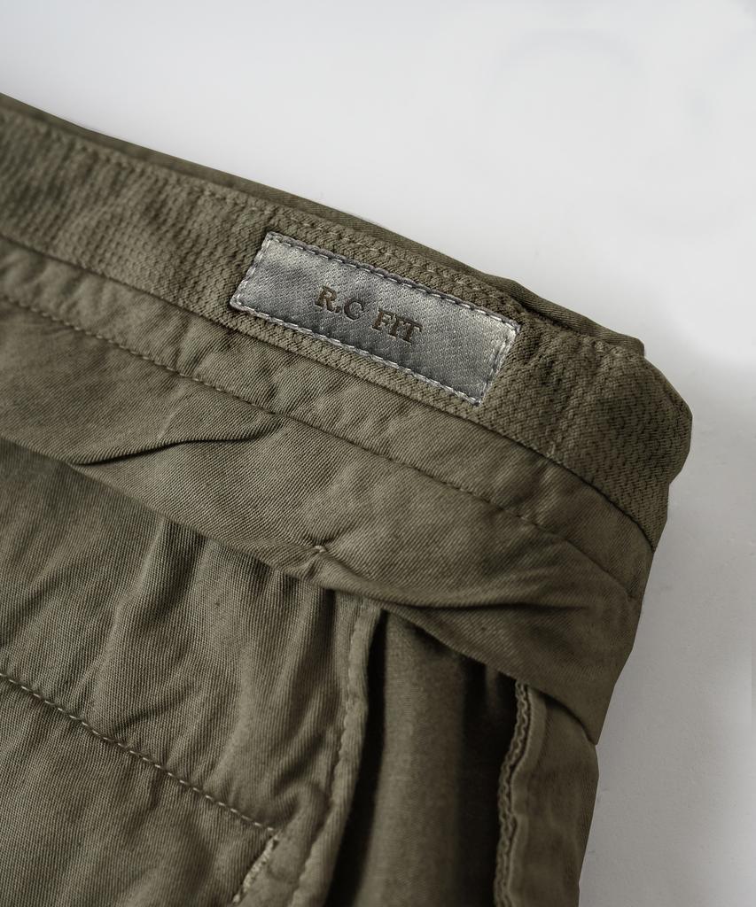 BIRBANTE Sondrio Garment-Dyed Chino Pants - Beige
