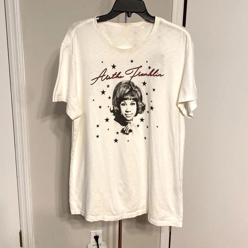 Hot Christmas Holiday Aretha Franklin Gift Xmas S to 5XL White Shirt PN312 Unisex T-Shirt XXL