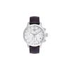 200 Quartz Movement 200m Waterproof Men's Watch 42mm Silver Dial Stainless Steel Case Leather Strap T055.417.16.037.00
