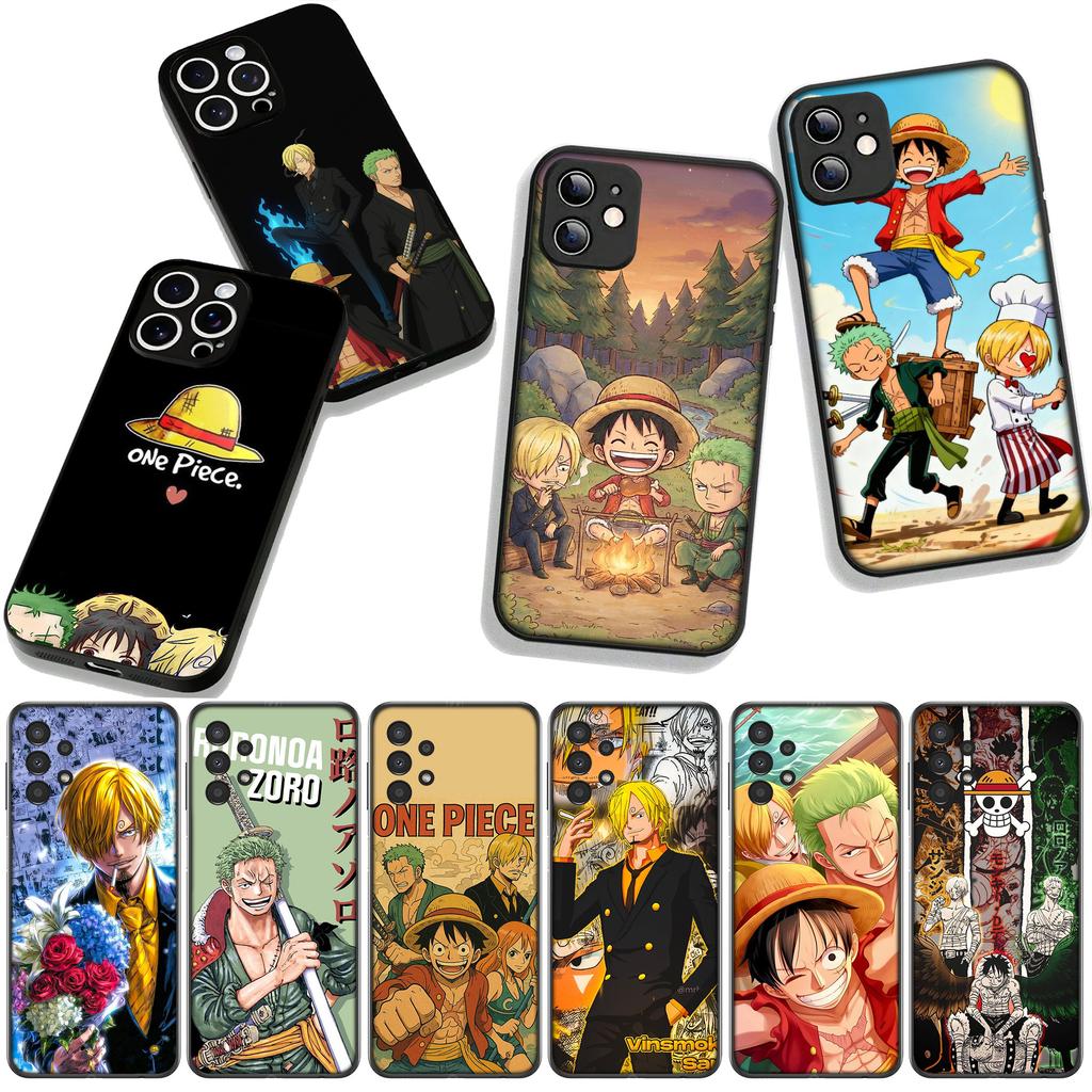 Roronoa Zoro Sanji One Piece Luffy Case for Motorola Moto Edge 70 60 Fusion 40 NEO Pro G Stylus G56 G96 G71 G73 G52 G42 G50 G51