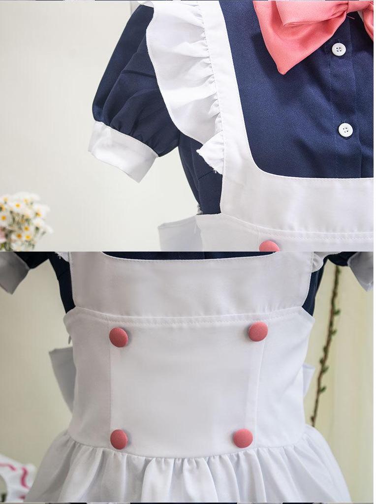 Bold Ayase Momo Maid Outfit with Supernatural Weapon Cosplay Costume - Two-Dimensional Anime Clothing