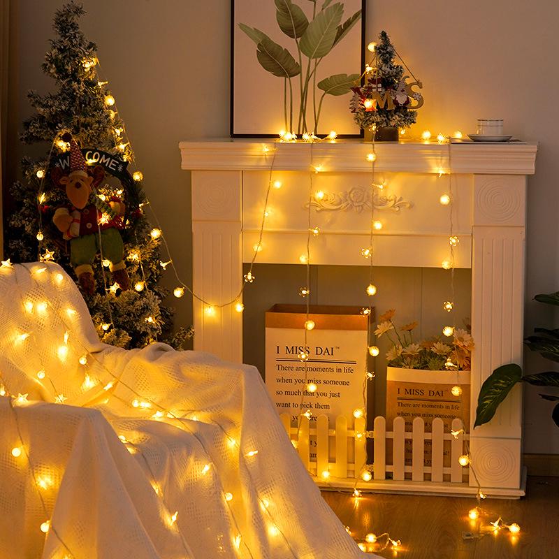 Festival Waterproof Camping String Lights: Colorful, Flashing Starry Sky Tent Atmosphere Strip