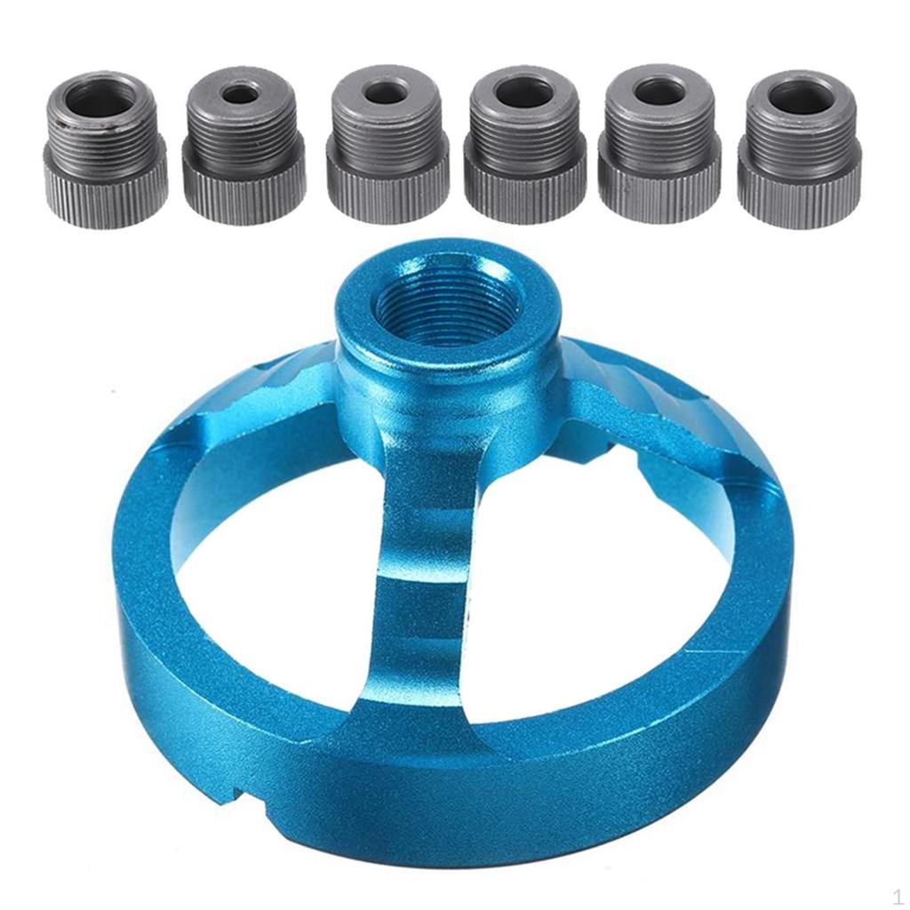 5-10mm Drill Bit Hole Puncher Bushing Kit Self Centering for Electric