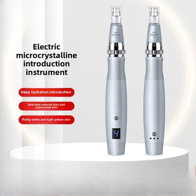 Elektrische Mikrokristalline Medium Kristall Mikronadel Nadel Einführung Instrument Schönheit Selbst-spielen Mikrokristalline Stift Gesicht Haushalt